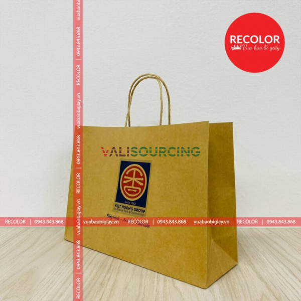 LUXURY KRAFT PAPER BAG HS285 RECOLOR