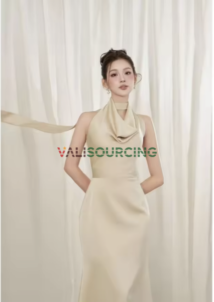 [Hot Trend] Váy Satin DR226 – Biểu tượng của sự sang trọng và tinh tế