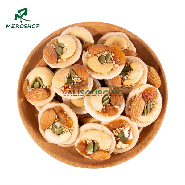 Mother Ro\'s Coin Cookie Mix with Nuts from Vietnam