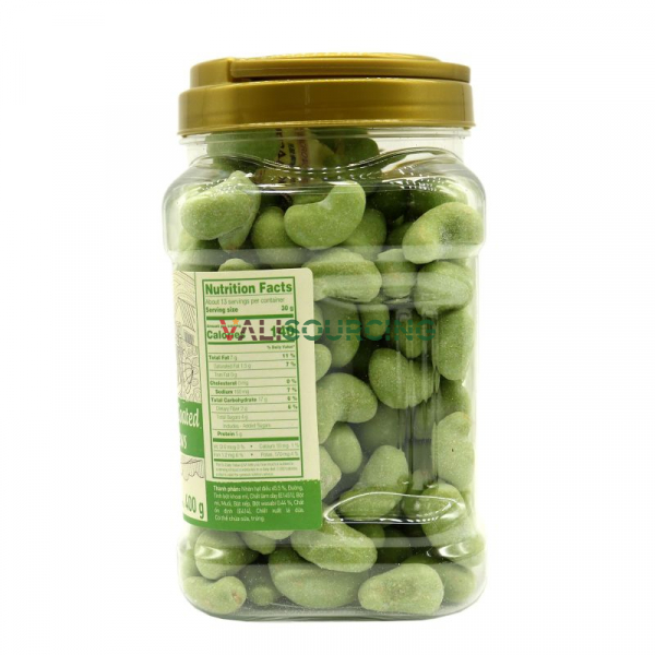 Hạt điều Wasabi 400g từ Việt Nam