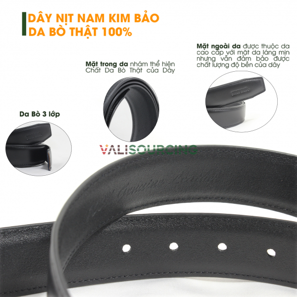 Smeraldo Men\'s Belt CB_D.KK3.5.M_K1 from Vietnam