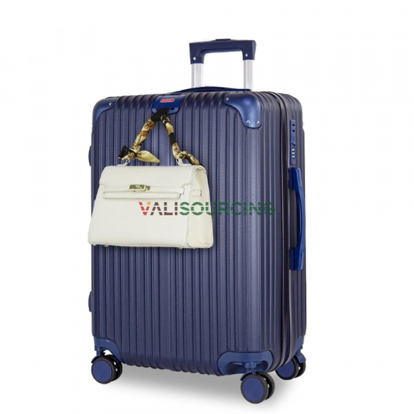 Suitcase ABS+PC Impact Resistant | Metal Corner Guards from Vietnam