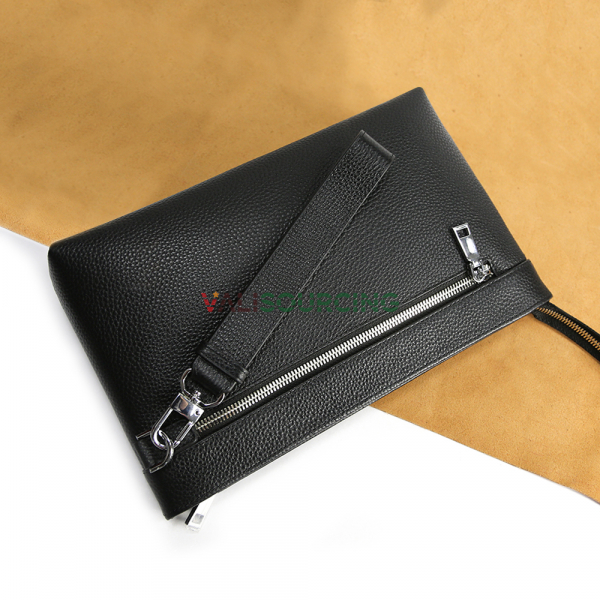 Men\'s Leather Clutch Mill T129 – The Quintessence of Vietnamese Leather Goods from Vietnam
