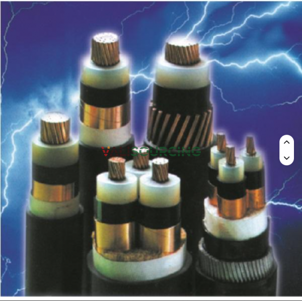 CÁP ĐIỆN LỰC TRUNG THẾ CADIVI LÕI ĐỒNG, CÁCH ĐIỆN XLPE, GIÁP BĂNG KIM LOẠI (CXV/S/DATA)
