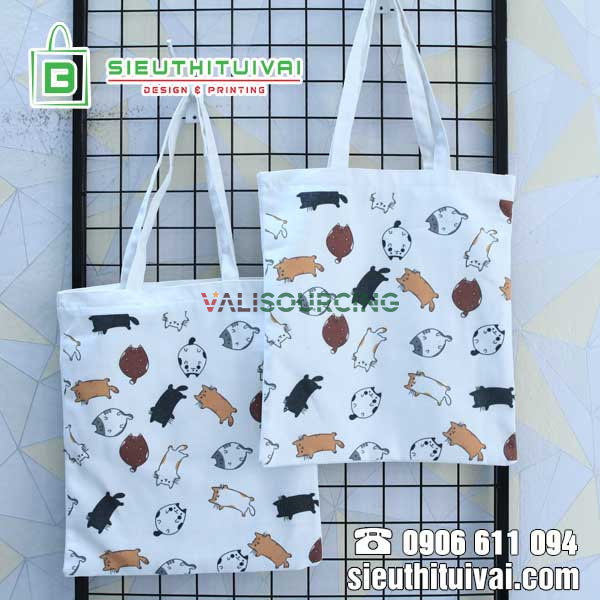 Handmade canvas bag