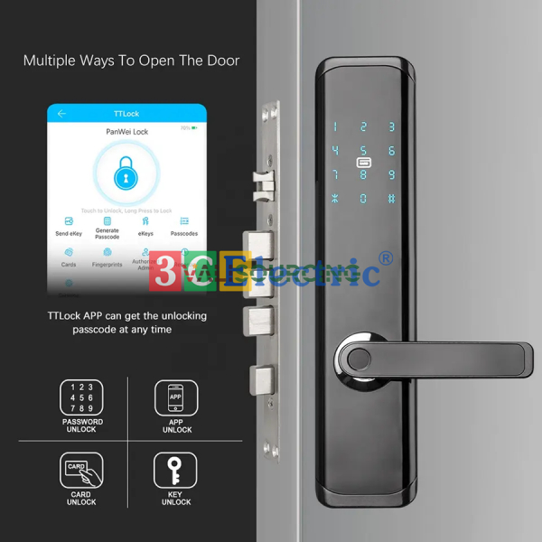 Smart lock for fireproof doors from Vietnam