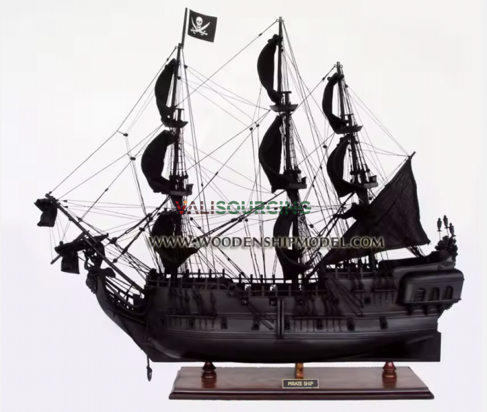 Pirate of the Caribbean – Wooden Model Boat