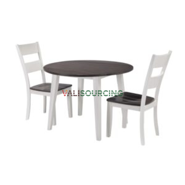 Folding Round Rubberwood Dining Table from Vietnam