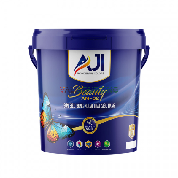 AN-02 Premium High Gloss Exterior Paint | Waterproof, Stain Resistant from Vietnam