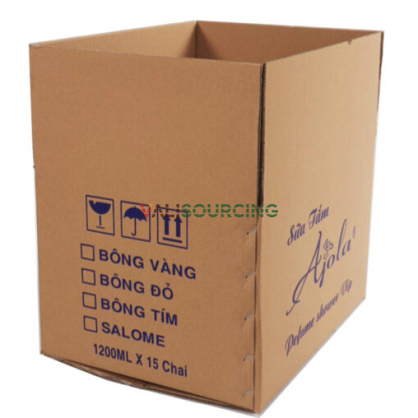 Custom flexo carton printing from Vietnam
