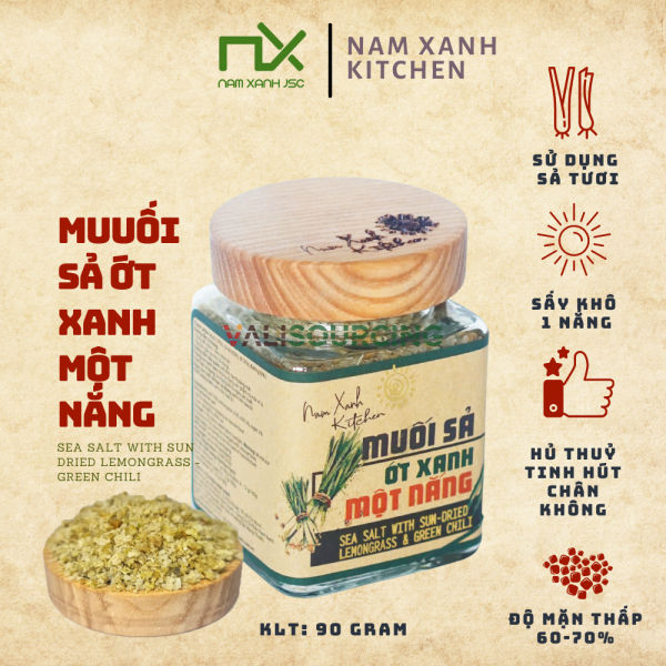 TP90024 Sun-dried green chili lemongrass salt 90g (200g) _ 133767