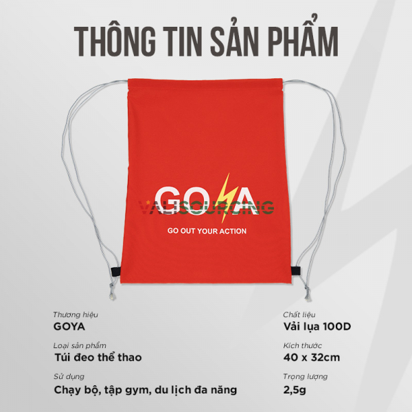 GOYA DRAWSTRING FABRIC SHOE BAG from Vietnam
