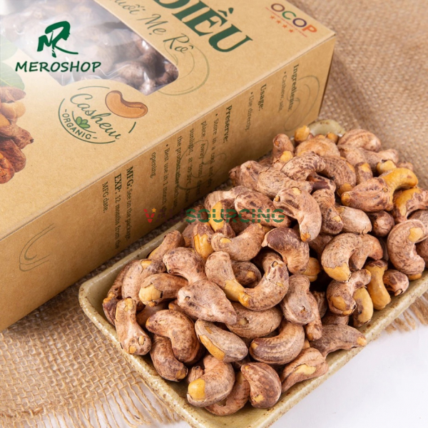 Salted Roasted Cashew Nuts from Vietnam
