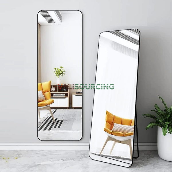 Full body mirror, super clear portable mirror, grade 1 product, size 1.5m x 40cm, shatterproof