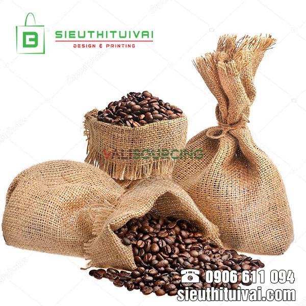 Jute coffee bag