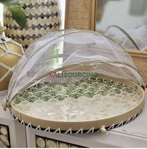 Luxury Mother of Pearl Charger Plates from Vietnam