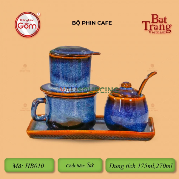 Fire Enamel Coffee Filter Set