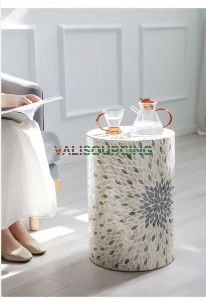 Hot-Selling Mother of Pearl Inlay Coffee Table – Handmade in Vietnam