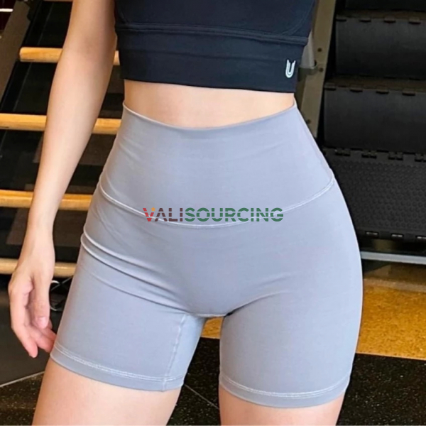 Essential Rider Women\'s Biker Shorts | High-Waisted Yoga Shorts from Vietnam