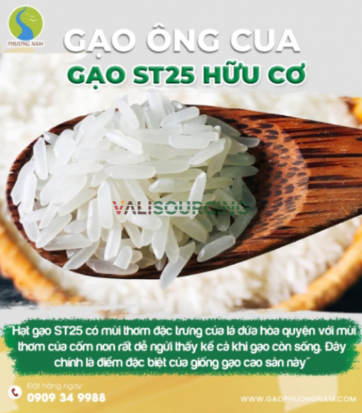 Organic fragrant rice ST25 - 2kg