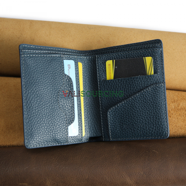 Mill V113 Cowhide Leather Wallet and Card Holder from Vietnam