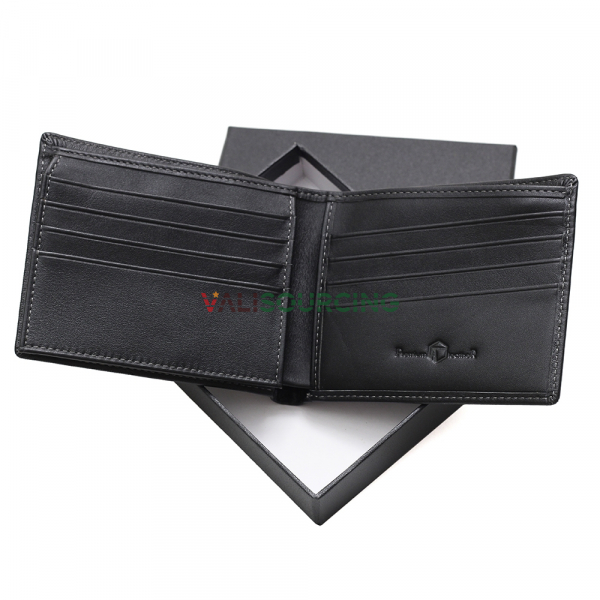 Men\'s genuine leather wallet AT050 from Vietnam