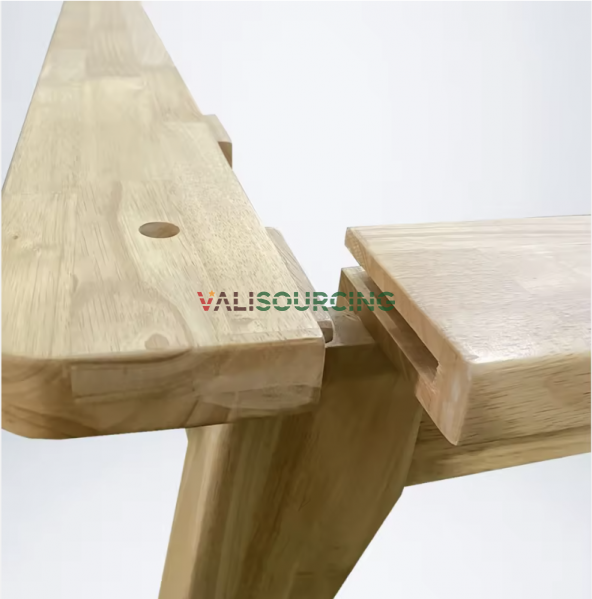 Minimalist Wooden Bed Frame with Rattan Cane Headboard – OEM & Wholesale
