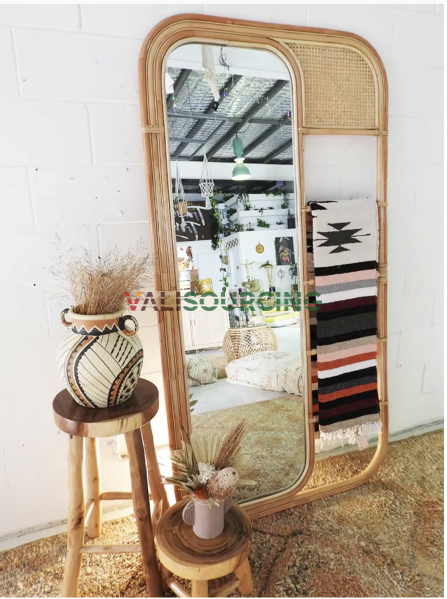 New Designs – Rattan Mirror Wall Décor | Handmade in Vietnam