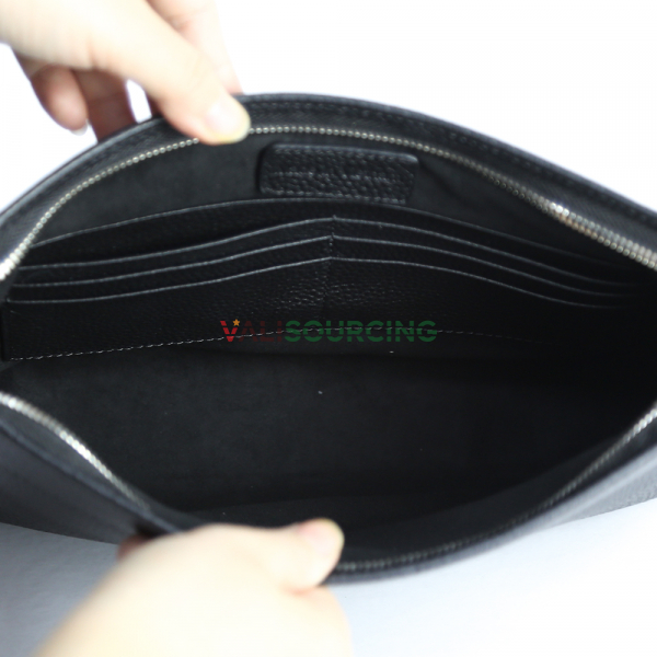 Men\'s Leather Clutch Mill T129 – The Quintessence of Vietnamese Leather Goods from Vietnam