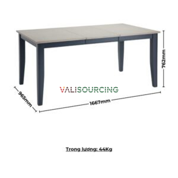 Bàn Ăn Thông Minh Kéo Dài 1m2 Đến 1m6 từ Việt Nam