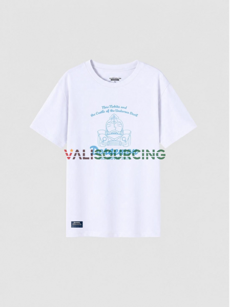 Doraemon Messenger of the Mu Kingdom T-shirt, 180gsm Cotton from Vietnam