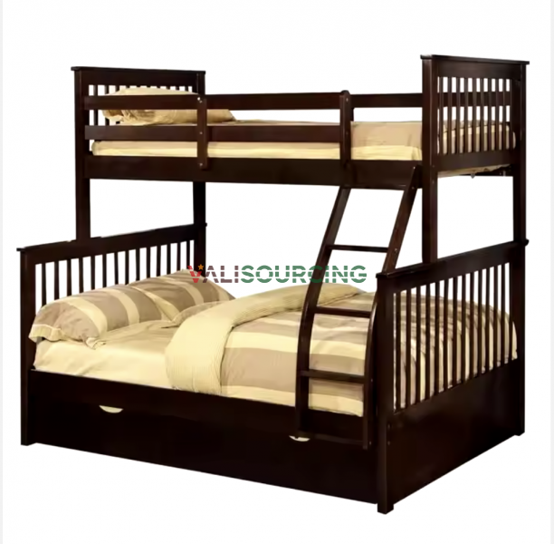 Cheap Wooden Bunk Beds – Modern Double Bed Design For Adults | Good Price Natural Wood Bedroom Furniture Set