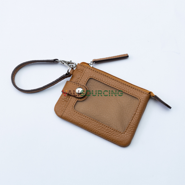 ID card holder, key card holder, parking card holder with convenient drawstring keychain, retractable parking card holder. from Vietnam