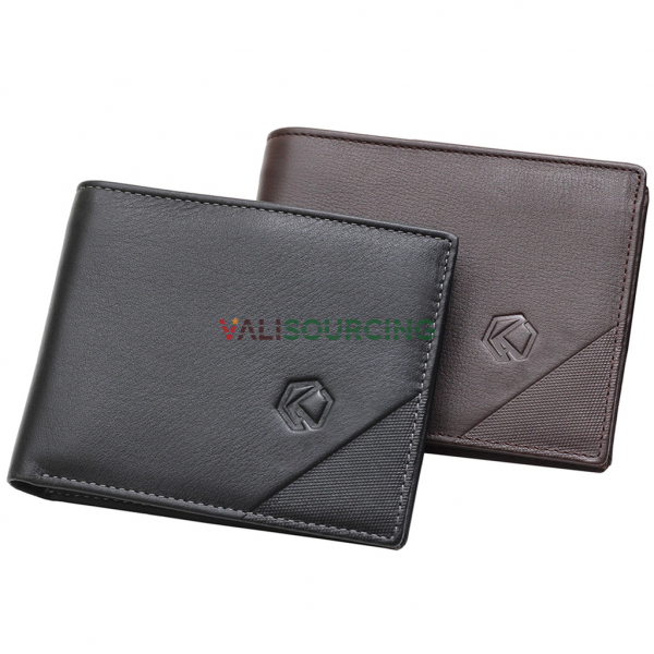 Men\'s genuine leather wallet AT050 from Vietnam