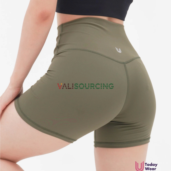 Essential Rider Women\'s Biker Shorts | High-Waisted Yoga Shorts from Vietnam