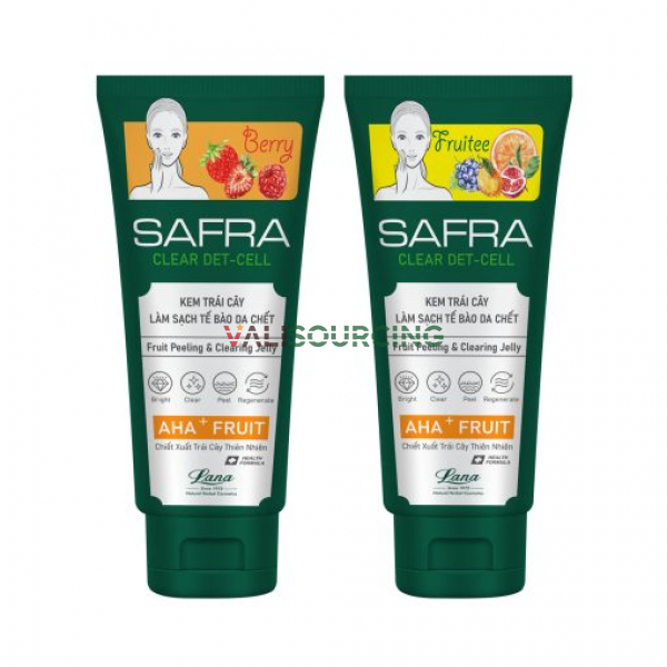 Safra Fruit Exfoliating Cream 80g from Vietnam