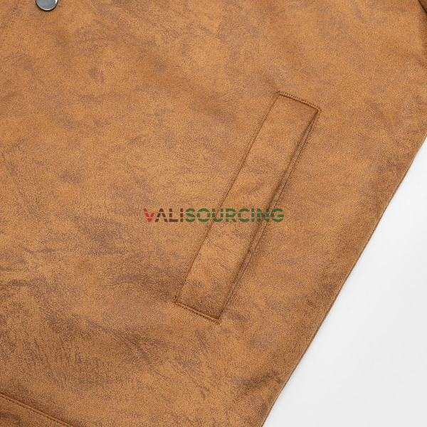 Aristino Men\'s Brown Suede Jacket Regular Fit AJK607EDP01 from Vietnam