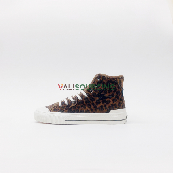 Nam Viet high-top sneaker model, hot leopard print 2025 S22079