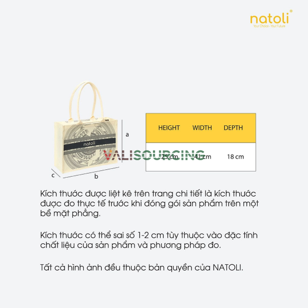 BST Artisan Eco Jute Tote T36 from Vietnam