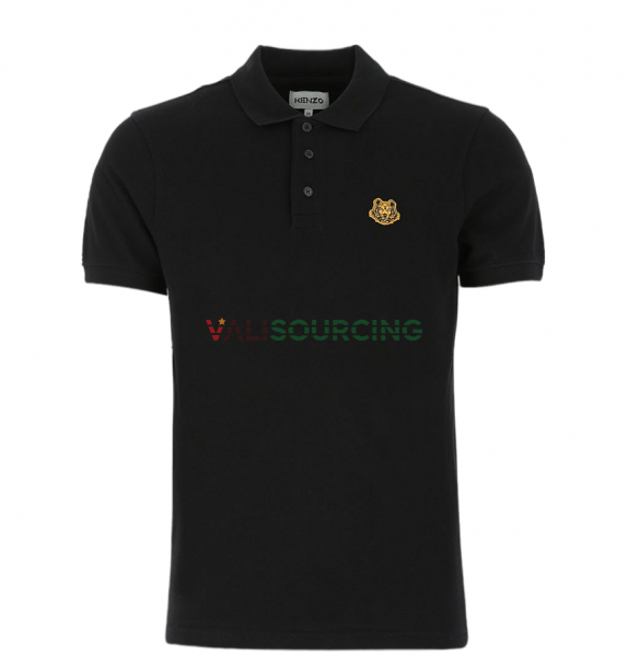 Áo Nam Kenzo Tiger Crest Polo \'Black\'