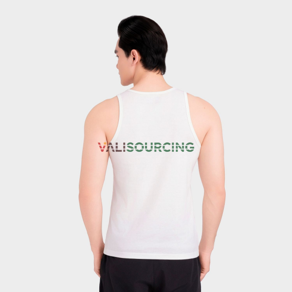 [Combo 2] Aristino Men\'s White Tank Top ATT600EDP02 from Vietnam