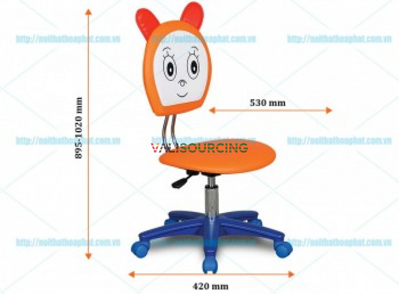 Children\'s swivel chair TE07