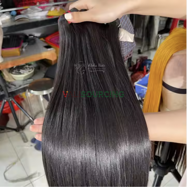 Top-Selling Raw Vietnamese Cuticle - Aligned bone straight glueless wig – Soft, Shiny Human Hair Extensions