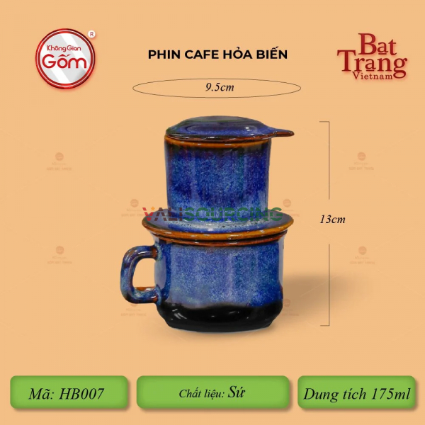 Fire Enamel Coffee Filter Set