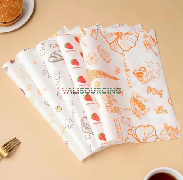 Food-Safe Coated Wrapping Paper | PE, PLA, & Wax Options from Vietnam