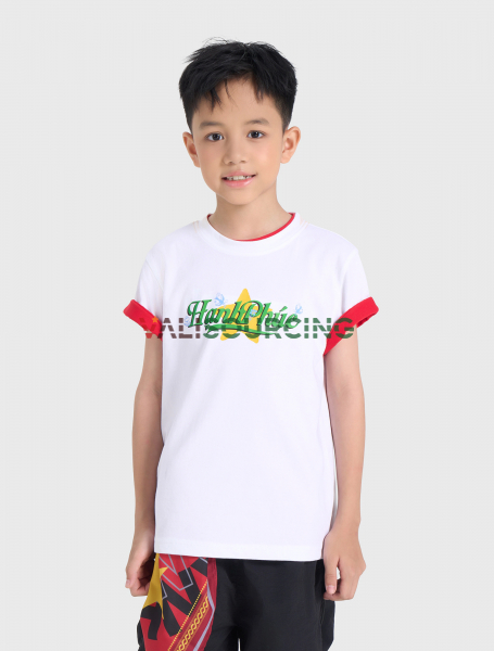 Boxy Kids T-shirt with Motto from Vietnam