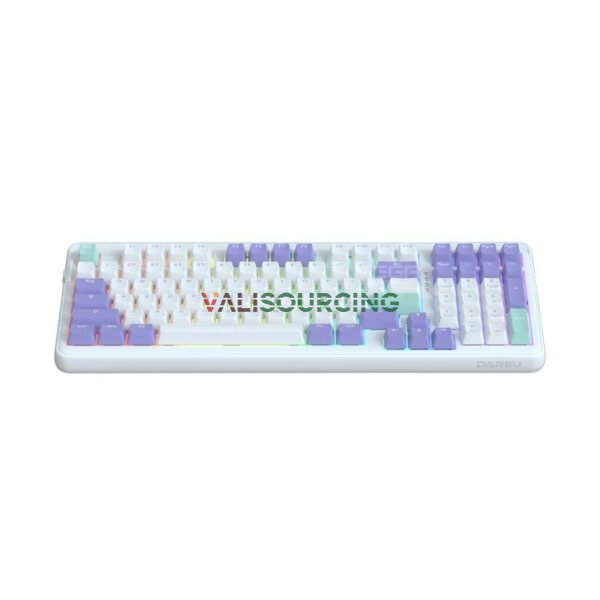 DareU EK98 Pro Triple Mode Mystic Violet Mechanical Keyboard from Vietnam