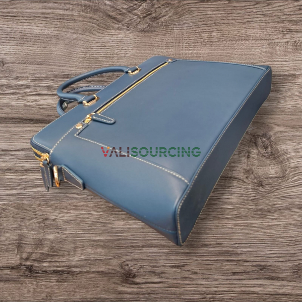 VB1 - C34 Navi Leather Briefcase from Vietnam