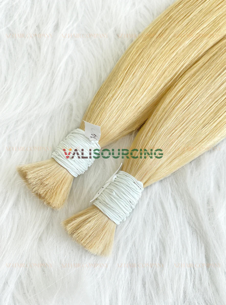 Tóc nối màu nâu nhạt | 100% tóc người Việt Nam từ Việt Nam