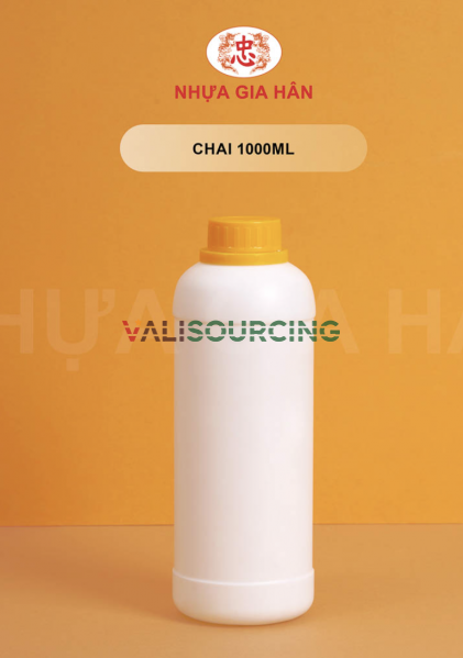 1000ml HDPE Plastic Bottle | For Storing Chemicals from Vietnam